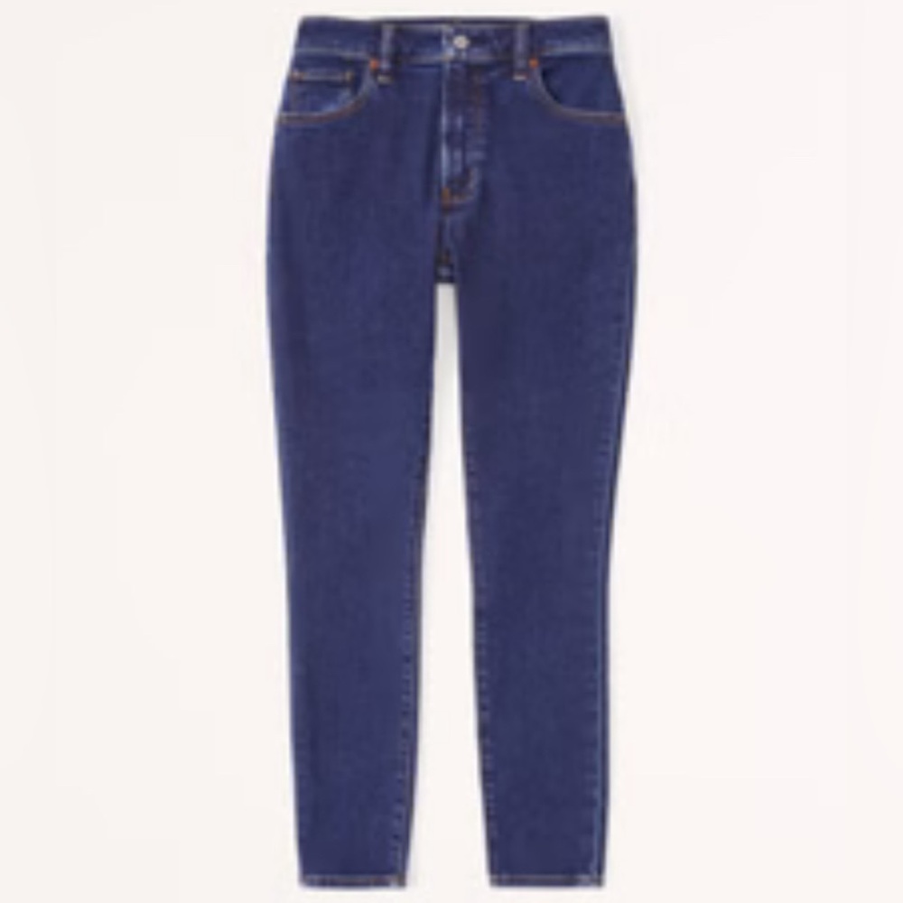 A&F Curve Love High Rise Super Skinny Ankle Jean